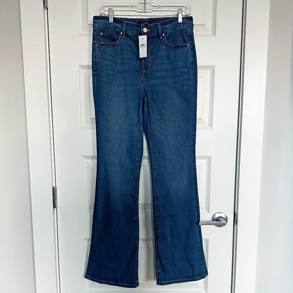 NWT Ann Taylor Mid Rise Boot Jean - Picture 3 of 5